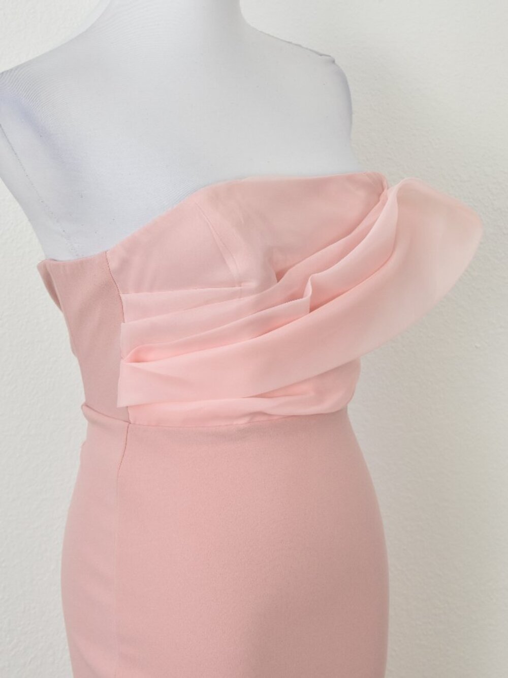 Here Comes the Sun Selfie Leslie Karaline Strapless Dress Blush NEW - XS - Picture 9 of 12